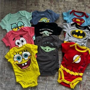 Character onesies bundle